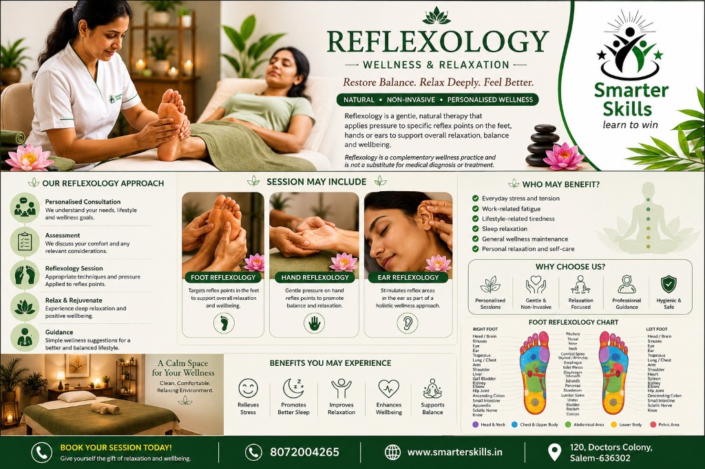 Reflexology Wellness & Relaxation - Smarter Skills